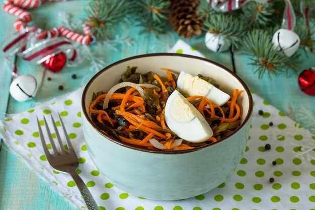 Мясной салат с корейской морковью и свежими огурцами