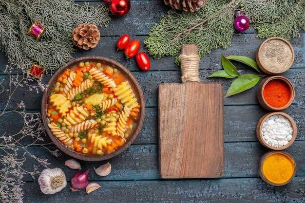 Основные овощи и специи для насыщенного вкуса