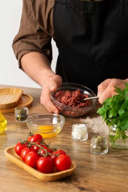 Правильное нарезание мяса и овощей для однородной текстуры