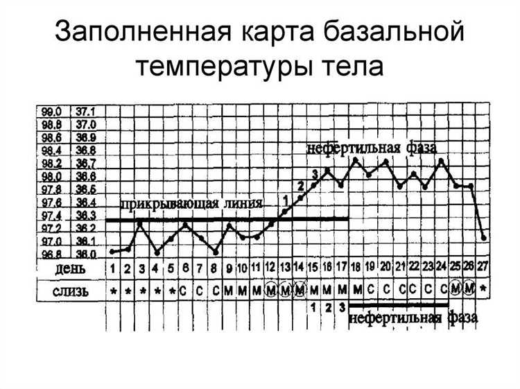 Колебания базальной температуры в период вынашивания плода