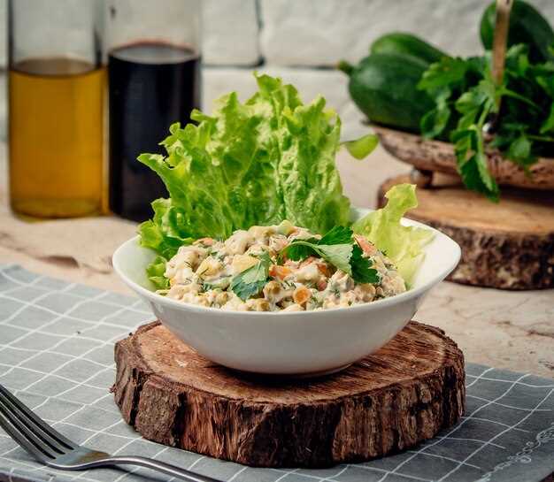Приемы нарезки и сборки салата для гармоничного вкуса